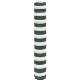 Red de privacidad HDPE verde y blanco 1,5x25 m 195 g/m² de , Sombrillas - Ref: Foro24-4003750, Precio: 61,87 €, Descuento: %