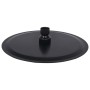 Cabezal de ducha efecto lluvia acero inox redondo negro 20 cm de vidaXL, Cabezales de ducha - Ref: Foro24-147690, Precio: 16,...