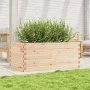 Jardinera de madera maciza de pino 110x60x46 cm de , Maceteros y jardineras - Ref: Foro24-3282459, Precio: 161,22 €, Descuent...