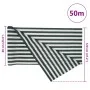 Red de privacidad HDPE verde y blanco 1,2x50 m 75 g/m² by , Umbrellas - Ref: Foro24-4003712, Price: 34,69 €, Discount: %