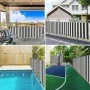 Red de privacidad HDPE gris antracita blanco 1,5x10 m 195 g/m² de , Sombrillas - Ref: Foro24-4003695, Precio: 32,95 €, Descue...