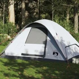 Tienda familiar iglú 6 personas tela opaca impermeable blanca de , Tiendas de campaña - Ref: Foro24-94554, Precio: 118,10 €, ...