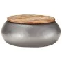 Mesa de centro madera maciza reciclada gris 68x68x30 cm de vidaXL, Mesas de centro - Ref: Foro24-323530, Precio: 104,67 €, De...