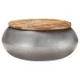 Mesa de centro madera maciza reciclada gris 68x68x30 cm de vidaXL, Mesas de centro - Ref: Foro24-323530, Precio: 104,67 €, De...