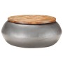 Mesa de centro madera maciza reciclada gris 68x68x30 cm de vidaXL, Mesas de centro - Ref: Foro24-323530, Precio: 111,08 €, De...