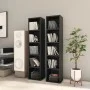 CD-Regal 2 Stück schwarzes Sperrholz 21x16x93,5 cm von vidaXL, CD- und DVD-Speicher - Ref: Foro24-802697, Preis: 51,85 €, Rab...