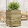 Jardinera de madera de pino impregnada 50x50x72 cm de , Maceteros y jardineras - Ref: Foro24-3282613, Precio: 168,12 €, Descu...