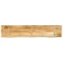Tablero de mesa borde natural madera maciza mango 140x20x2,5 cm de , Tableros para mesas - Ref: Foro24-370327, Precio: 48,48 ...