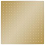 Cabezal ducha efecto lluvia acero inox cuadrado dorado 40x40 cm de vidaXL, Cabezales de ducha - Ref: Foro24-147711, Precio: 6...