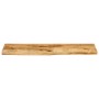 Tablero de mesa borde natural madera maciza mango 120x30x2,5 cm de , Tableros para mesas - Ref: Foro24-370338, Precio: 65,97 ...