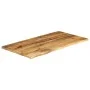 Tablero de mesa borde natural madera maciza mango 110x60x2,5 cm by , Table tops - Ref: Foro24-370359, Price: 108,25 €, Discou...