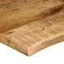 Tablero de mesa borde natural madera maciza mango 110x60x2,5 cm by , Table tops - Ref: Foro24-370359, Price: 108,25 €, Discou...