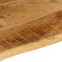 Tablero de mesa borde natural madera maciza mango 110x60x2,5 cm by , Table tops - Ref: Foro24-370359, Price: 108,25 €, Discou...