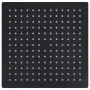 Black square stainless steel rain effect shower head 30x30 cm by vidaXL, shower heads - Ref: Foro24-147697, Price: 29,21 €, D...