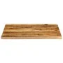Tablero de mesa borde natural madera maciza mango 110x80x2,5 cm by , Table tops - Ref: Foro24-370365, Price: 111,09 €, Discou...