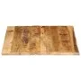 Tablero de mesa borde natural madera maciza mango 110x80x2,5 cm by , Table tops - Ref: Foro24-370365, Price: 111,09 €, Discou...