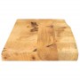 Tablero de mesa borde natural madera maciza mango 90x20x3,8 cm de , Tableros para mesas - Ref: Foro24-370371, Precio: 43,05 €...
