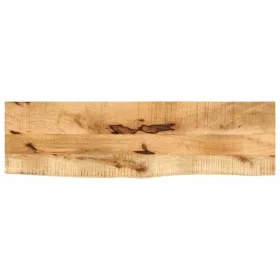 Tablero de mesa borde natural madera maciza mango 100x20x3,8 cm by , Table tops - Ref: Foro24-370373, Price: 41,37 €, Discoun...