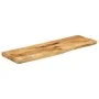 Tablero de mesa borde natural madera maciza mango 100x20x3,8 cm by , Table tops - Ref: Foro24-370373, Price: 41,37 €, Discoun...