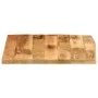Tablero de mesa borde natural madera maciza mango 60x60x3,8 cm by , Table tops - Ref: Foro24-370402, Price: 56,71 €, Discount: %