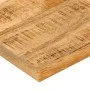 Tablero de mesa borde natural madera maciza mango 60x60x3,8 cm by , Table tops - Ref: Foro24-370402, Price: 56,71 €, Discount: %