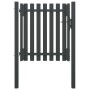 Puerta de valla del jardín de acero gris antracita 1x1,25 cm de , Puertas de jardín - Ref: Foro24-146327, Precio: 180,60 €, D...