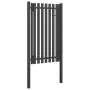Graue Anthrazit-Stahlgitter-Gartentür 1x2,25 cm von , Gartentore - Ref: Foro24-146331, Preis: 265,95 €, Rabatt: %