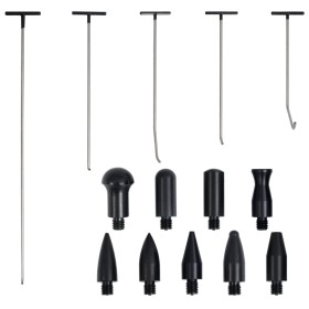 Juego de reparación de abolladuras 5 piezas acero inoxidable de , Herramientas de mano - Ref: Foro24-210592, Precio: 70,71 €,...