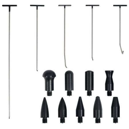 Juego de reparación de abolladuras 5 piezas acero inoxidable de , Herramientas de mano - Ref: Foro24-210592, Precio: 70,71 €,...
