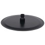 Cabezal de ducha efecto lluvia acero inox redondo negro 25 cm de vidaXL, Cabezales de ducha - Ref: Foro24-147691, Precio: 22,...