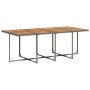 Set comedor jardín 9 pzas y cojines ratán sintético gris de , Conjuntos de jardín - Ref: Foro24-3210566, Precio: 780,64 €, De...