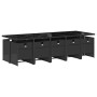 Set de comedor jardín 11 pzas con cojines ratán sintético negro de , Conjuntos de jardín - Ref: Foro24-3210570, Precio: 936,0...