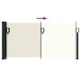 Toldo lateral retráctil crema 100x500 cm de , Sombrillas - Ref: Foro24-4004385, Precio: 104,04 €, Descuento: %