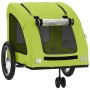 Remolque de bicicleta mascotas hierro tela Oxford verde de , Cochecitos para mascotas - Ref: Foro24-93983, Precio: 114,26 €, ...