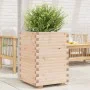 Jardinera de madera maciza de pino 50x50x72 cm de , Maceteros y jardineras - Ref: Foro24-3282609, Precio: 154,12 €, Descuento: %
