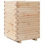 Jardinera de madera maciza de pino 50x50x72 cm de , Maceteros y jardineras - Ref: Foro24-3282609, Precio: 154,12 €, Descuento: %