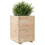 Jardinera de madera maciza de pino 50x50x72 cm de , Maceteros y jardineras - Ref: Foro24-3282609, Precio: 154,12 €, Descuento: %