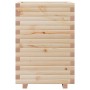 Jardinera de madera maciza de pino 50x50x72 cm de , Maceteros y jardineras - Ref: Foro24-3282609, Precio: 156,38 €, Descuento: %