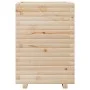 Jardinera de madera maciza de pino 50x50x72 cm de , Maceteros y jardineras - Ref: Foro24-3282609, Precio: 154,12 €, Descuento: %