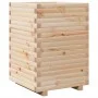 Jardinera de madera maciza de pino 50x50x72 cm de , Maceteros y jardineras - Ref: Foro24-3282609, Precio: 154,12 €, Descuento: %