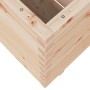 Jardinera de madera maciza de pino 50x50x72 cm de , Maceteros y jardineras - Ref: Foro24-3282609, Precio: 156,38 €, Descuento: %