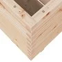 Jardinera de madera maciza de pino 50x50x72 cm de , Maceteros y jardineras - Ref: Foro24-3282609, Precio: 154,12 €, Descuento: %