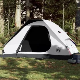Tienda familiar iglú 6 personas tela opaca impermeable blanca de , Tiendas de campaña - Ref: Foro24-94784, Precio: 184,03 €, ...