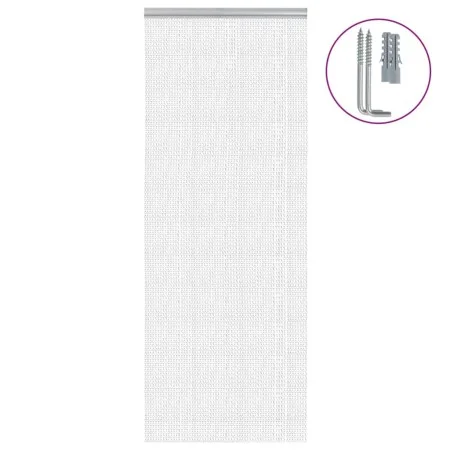 Mosquitera de cadena para puerta aluminio 80x221 cm de , Mosquiteras para ventanas - Ref: Foro24-4010010, Precio: 77,50 €, De...