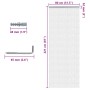 Mosquitera de cadena para puerta aluminio 80x221 cm de , Mosquiteras para ventanas - Ref: Foro24-4010010, Precio: 80,57 €, De...