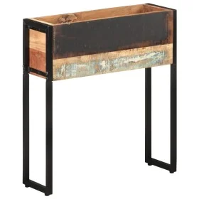 Jardinera de madera maciza reciclada 60x20x68 cm de vidaXL, Maceteros y jardineras - Ref: Foro24-321943, Precio: 73,24 €, Des...