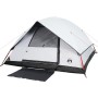 Tienda familiar iglú 6 personas tela opaca impermeable blanca de , Tiendas de campaña - Ref: Foro24-94706, Precio: 179,77 €, ...