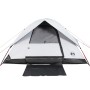 Tienda familiar iglú 6 personas tela opaca impermeable blanca de , Tiendas de campaña - Ref: Foro24-94706, Precio: 179,77 €, ...
