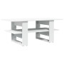 Mesa de centro madera de ingeniería blanco 102x55x42 cm de , Mesas de centro - Ref: Foro24-823261, Precio: 58,55 €, Descuento: %