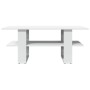 Mesa de centro madera de ingeniería blanco 102x55x42 cm de , Mesas de centro - Ref: Foro24-823261, Precio: 58,55 €, Descuento: %